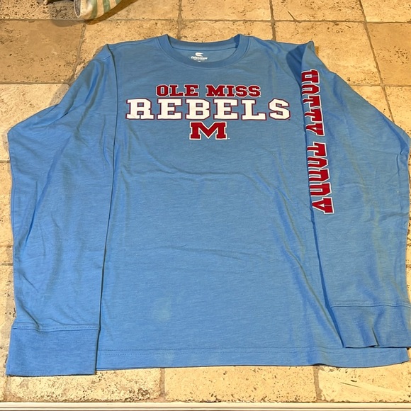 Colosseum Other - Ole Miss Colosseum Long Sleeve T-Shirt, Men’s Size Large